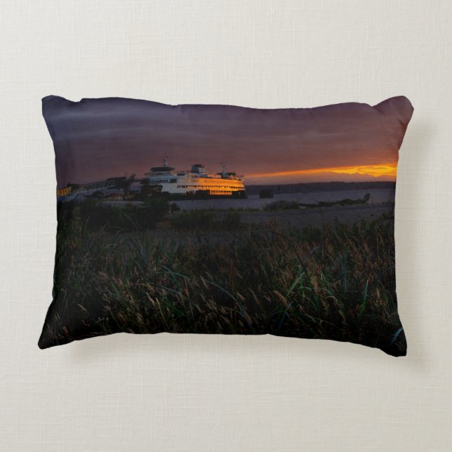 Sonnenuntergang Dekokissen (Rückseite)
