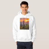 Sonnenuntergang der Wüste, Arizona Hoodie (Vorne ganz)