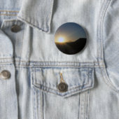 Sonnenuntergang der Wüste. Button (Beispiel)