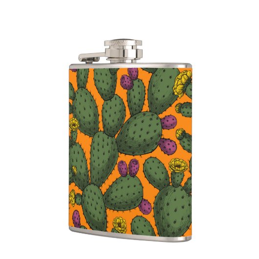 Sonnenuntergang der Wüste Flachmann (Links)