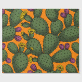 Sonnenuntergang der Wüste Geschenkpapier (Flach)