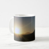 Sonnenuntergang der Wüste. Kaffeetasse (Vorderseite Links)