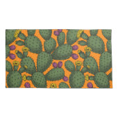 Sonnenuntergang der Wüste Kissenbezug (Rückseite-Links)