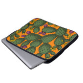 Sonnenuntergang der Wüste Laptopschutzhülle (Vorne Knopf)