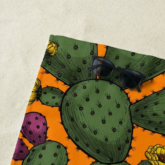 Sonnenuntergang der Wüste Strandtuch (Beispiel)