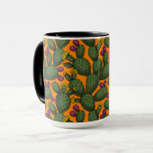 Sonnenuntergang der Wüste Tasse (Vorderseite Links)