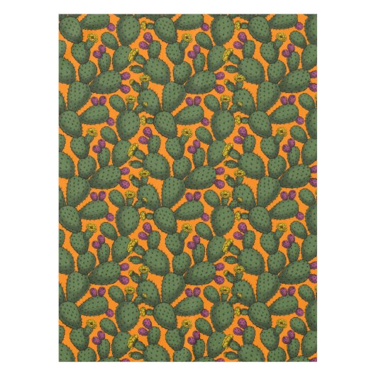 Sonnenuntergang der Wüste Tischdecke (Vorderseite)