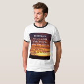 Sonnenuntergang DESIDERATA T-Shirt (Vorne ganz)