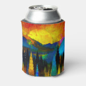 Sonnenuntergang Dosenkühler (Kanne Rückseite)