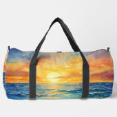 Sonnenuntergang Duffle Bag (Vorderseite)