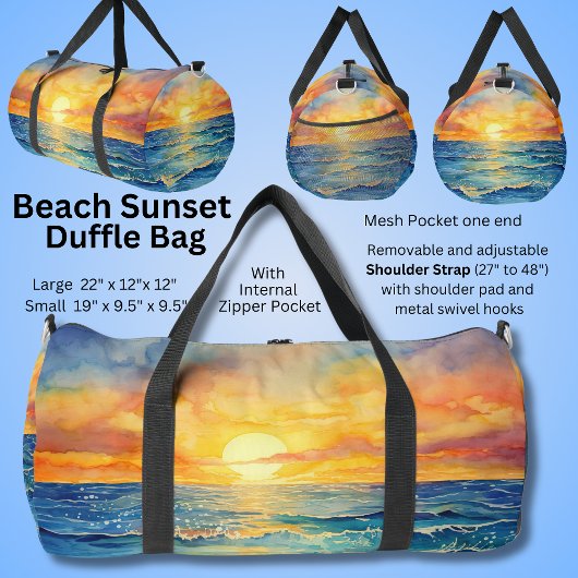 Sonnenuntergang Duffle Bag