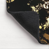 Sonnenuntergang durch Bäume I Tropische Fotografie Mousepad (Ecke)