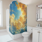 Sonnenuntergang Duschvorhang (Beispiel)