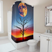 Sonnenuntergang Duschvorhang (Beispiel)