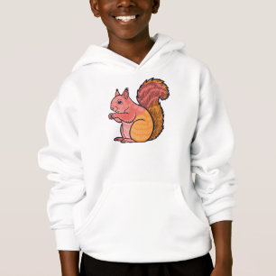 Sonnenuntergang Eichhörnchen Hoodie