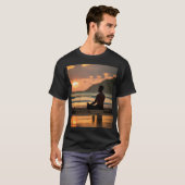 Sonnenuntergang: Eine Geschichte der Ruhe T-Shirt (Vorne ganz)
