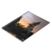 Sonnenuntergang-Engel - Ukraine Notizblock (Linke Seite)