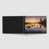 Sonnenuntergang Erinnerungen des Begräbniskondolen Gästebuch (Voll)