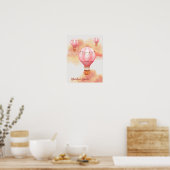 Sonnenuntergang erwartet Poster (Küche)