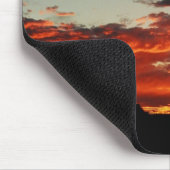 Sonnenuntergang-Fahrrad Mousepad (Ecke)
