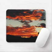 Sonnenuntergang-Fahrrad Mousepad (Mit Mouse)