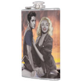 Sonnenuntergang-Fahrt 2 Flachmann (Links)