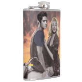 Sonnenuntergang-Fahrt 2 Flachmann (Rechts)