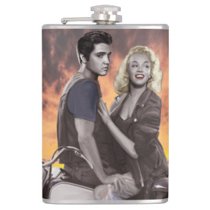 Sonnenuntergang-Fahrt 2 Flachmann