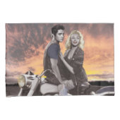 Sonnenuntergang-Fahrt 2 Kissenbezug (Vorderseite-Rechts)