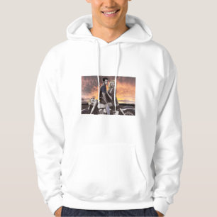 Sonnenuntergang-Fahrt Hoodie