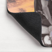 Sonnenuntergang-Fahrt Mousepad (Ecke)