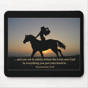 Sonnenuntergang-Fahrt Mousepad