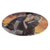 Sonnenuntergang-Fahrt Schneidebrett (Ecke)