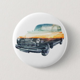 Sonnenuntergang Fahrzeug Doppelbelichtung Button