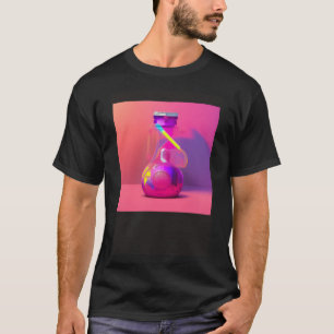 Sonnenuntergang Farben Polygel Farben Wasserfarben T-Shirt