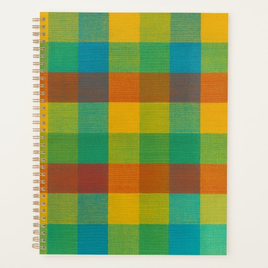 Sonnenuntergang - farbenfrohe Tagesplaner Planer (Vorderseite)