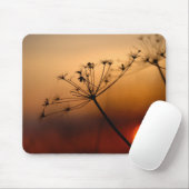 Sonnenuntergang-Feld-Blumen Mousepad (Mit Mouse)
