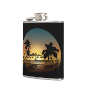 Sonnenuntergang Flachmann (Links)