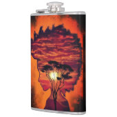 Sonnenuntergang Flachmann (Links)