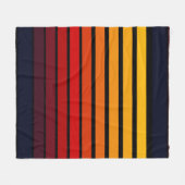 Sonnenuntergang Fleecedecke (Vorderseite (Horizontal))