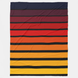 Sonnenuntergang Fleecedecke