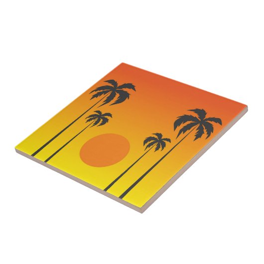 Sonnenuntergang Fliese (Seite)