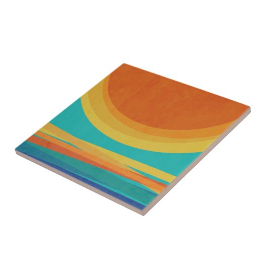 Sonnenuntergang Fliese (Seite)