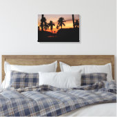 Sonnenuntergang Florida Leinwanddruck (Insitu (Schlafzimmer))