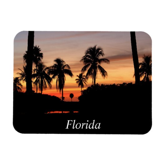 Sonnenuntergang Florida Magnet (Horizontal)