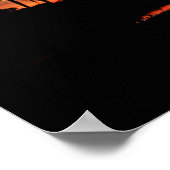 Sonnenuntergang Florida Poster (Ecke)