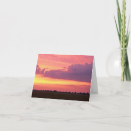 Sonnenuntergang-Foto 2004 durch Kennzeichen Edward Karte