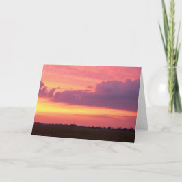 Sonnenuntergang-Foto 2004 durch Kennzeichen Edward Karte