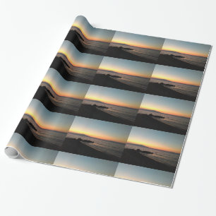 Sonnenuntergang-Foto Geschenkpapier
