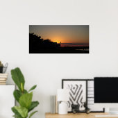 Sonnenuntergang Foto Poster (Heimbüro)